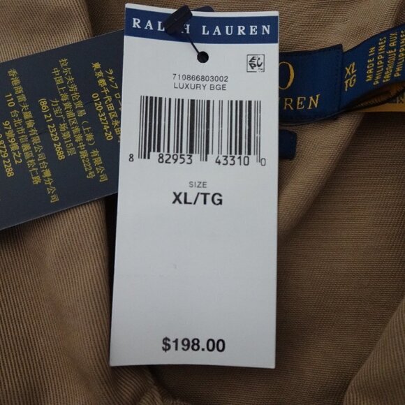 Polo Ralph Lauren Chore Jacket Men's Size XL Brown Shacket Overshirt Twill - Picture 8 of 10